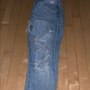 Hollister high rise vintage straight jeans